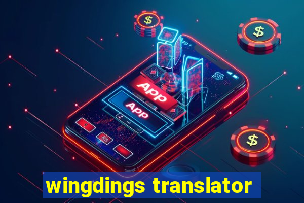 wingdings translator